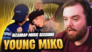 REACCIONANDO a BIZARRAP Music Sessions 58  YOUNG MIKO [upl. by Naux471]