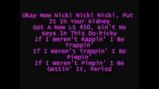 Nicki Minaj Beez In The Trap lyrics clean [upl. by Crow]