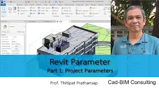 Revit parameters Part 1 Project parameter [upl. by Enaj]