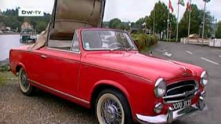 Vintage  the Peugeot 403 convertible  drive it [upl. by Hebe]