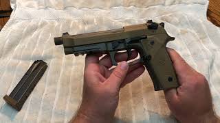 Beretta M9A3 Review and Cleaning [upl. by Monaco144]