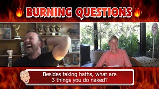 Ricky Gervais Answers Ellen’s ‘Burning Questions’ [upl. by Dalenna546]