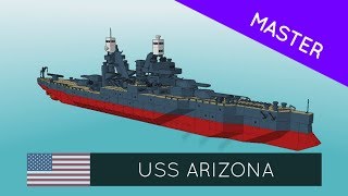 Warship Craft  USS Arizona Tutorial 900 Sub Special [upl. by Boothe]