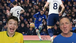 CHELSEA 20 TOTTENHAM REACTION HIGHLIGHTS  Premier League 2122 [upl. by Adelia]