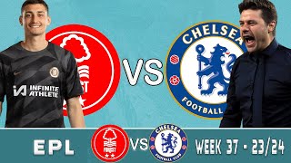 Petrovic Starts Best Chelsea 4231 Predicted Lineup vs Nottingham Forest  Premier league Week 37 [upl. by Sivar]