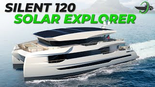 The Electric Silent 120 Yacht Explorer  A New Breed Of Sustainable Luxury Yacht [upl. by Dayna]