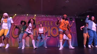 Studio Bleu Dance Center  Throwbacks Battle of Champions Version Full Group Dance [upl. by Idzik]