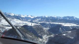 Telluride Landing featuring Garmin G600 [upl. by Nitreb168]