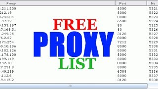 Free Proxy lists with uProxy Tool Premium [upl. by Lagasse]