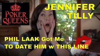 Jennifer Tilly on Meeting Her Poker Boyfriend Phil Laak  OUTTAKES POKERQUEENS Movie [upl. by Aim]