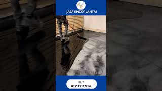 PEMBUKTIAN CAT LANTAI RUMAH EPOXY LANTAI I CV ELANG TIMUR NUSANTARA [upl. by Ayel127]