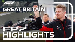 FP2 Highlights  2024 British Grand Prix [upl. by Anayia]