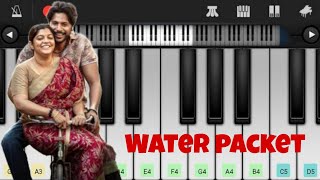 Water Packet Song  Raayan  Easy Piano Tutorial [upl. by Yvette]