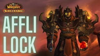 AFFLICTION WARLOCK PvP Gameplay  CATACLYSM CLASSIC [upl. by Nnalyrehc370]