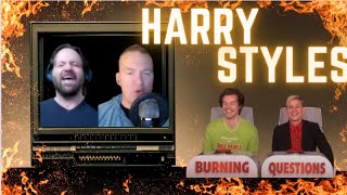 Harry Styles Answers Ellen’s ‘Burning Questions’ REACTION [upl. by Rhu436]