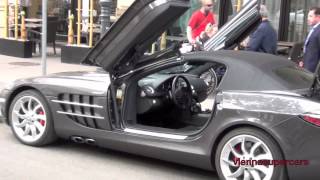 Mercedes SLR McLaren  walkaround inside view start up amp more [upl. by Kire442]