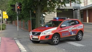 tiefstehende Sonne  Hornwechsel ex RTW 1208301  NEF 1208201 aD Rettungswache Wernigerode [upl. by Erick]