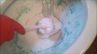 SCRUBBING MY TOILET W LOTS OF COMET amp DAWN  ASMR [upl. by Chemush]