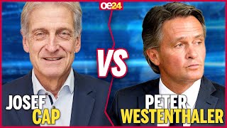 FELLNER LIVE Josef Cap vs Peter Westenthaler [upl. by Aubyn697]