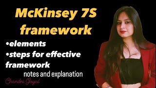 McKinsey 7S Framework notes and explanation [upl. by Nageam181]