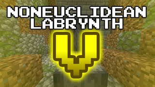 Noneuclidean Labyrinth V  Minecraft Noneuclidean PuzzleParkour Map [upl. by Akeihsat926]