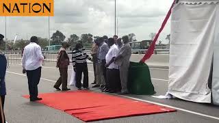 Mombasa leaders await President Kenyatta for the opening of Makupa Bridge [upl. by Wyndham]