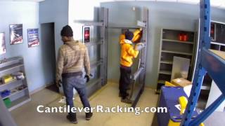 Cantilever Racking Installation [upl. by Ulrich]