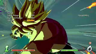 DBFZ Broly DBS Combo v138 [upl. by Neelat]