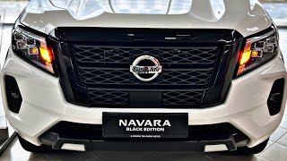 2024 New Nissan Navara 25L V AT 4WD Black Edition White Color  The Best Trucker [upl. by Axel]