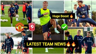 NoW✅YOROSHAWLINDELOFamp MALACIA🔥MAN UNITED INJURYamp Return Dates AHEAD of FC TWENTE manunitednews [upl. by Maon495]