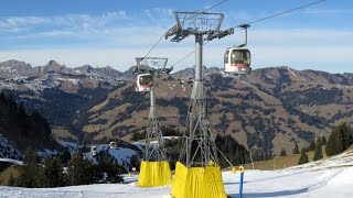 Télécabine quotSaanenmöser  Saanerslochgratquot Gstaad [upl. by Gowon825]