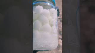 Almost ready 3 weeks naphthalene mothballs soaked in acetone mothballs asmr [upl. by Celine860]