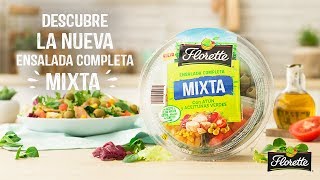 Ensalada Completa Mixta  Florette España [upl. by Naerol]