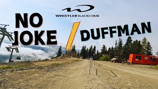 Entrenando NO JOKE a DUFFMAN en WHISTLER 🌄🌄 [upl. by Krute]