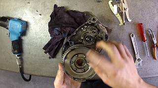 Sachs 503 Motor revidieren Pt1 zerlegen Handschalter Anleitung [upl. by Nirel]