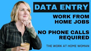 No Phone Work From Home Data Entry Jobs Hiring Now [upl. by Anerda722]