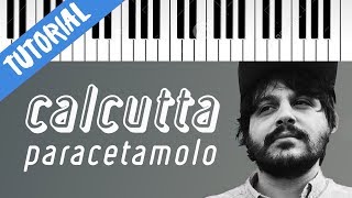 TUTORIAL Calcutta  Paracetamolo  Piano Tutorial con Synthesia [upl. by Inanuah565]