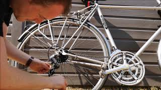 How to Get a Chain Back on the Derailleur of a Bike [upl. by Leanna164]