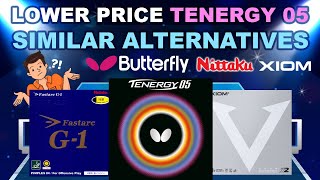 Lower Price Butterfly Tenergy 05 Similar Alternatives 475 Sponge Table Tennis Rubber [upl. by Nivanod117]