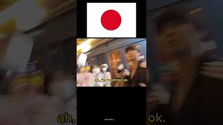 Polyglot prank on JAPANESE TOURIST 😂 polyglot prank shorts [upl. by Raclima349]