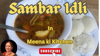 Sambar Idli ki jhatpat recipe जरुर देखें 👌🏼👌🏼 [upl. by Yelir]