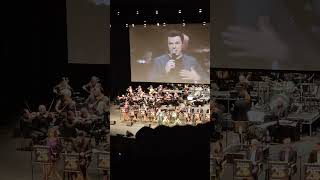 Family Guy song live Seth MacFarlane sings Prom Night Dumpster Baby with orchestra live [upl. by Yleen902]