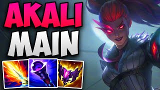 CHALLENGER AKALI MAIN CARRIES HIS TEAM  CHALLENGER AKALI MID GAMEPLAY  Patch 1411 S14 [upl. by Enomsed]