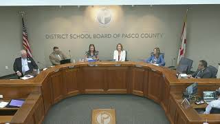 Pasco County School Board Meeting June 18 2024 [upl. by Seka]