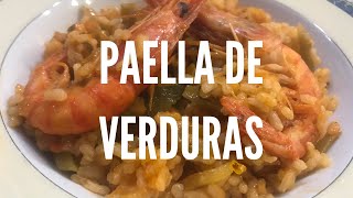 COMO HACER UNA PAELLA DE VERDURAS CON THERMOMIX  COCINAMOS PARA DOS [upl. by Zilber]