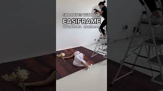 The first ever collapsible fabric interchangeable cyclorama backdrop  the Easiframe ☺️ [upl. by Nitsua]