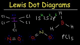 Exceptions To The Octet Rule  Lewis Dot Diagrams [upl. by Atiuqes]