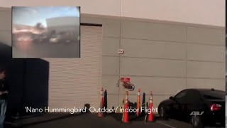 AeroVironments Nano Hummingbird  Flight Demonstration [upl. by Delogu]