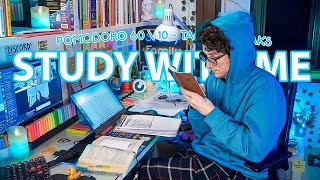 STUDY WITH ME LIVE POMODORO  10 HOURS STUDY CHALLENGE ✨ Harvard Student Relaxing Rain Sounds [upl. by Egide]