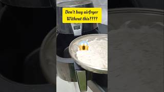 Why I said not to buy airfryer without it shortsfeed [upl. by Htidirrem604]